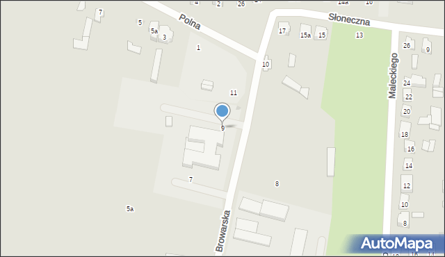 Szydłowiec, Browarska, 9, mapa Szydłowiec