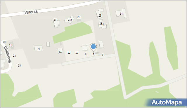 Tanowo, Brzozowa, 6, mapa Tanowo