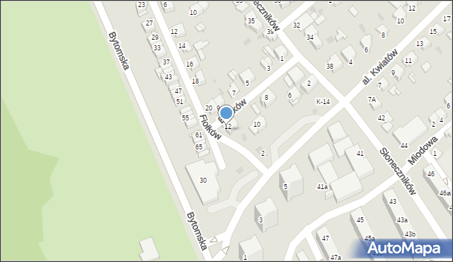 Tarnowskie Góry, Bratków, 12a, mapa Tarnowskie Góry