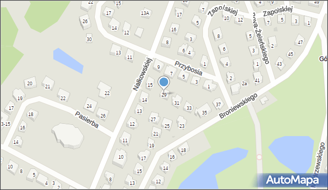 Tczew, Broniewskiego Władysława, 29, mapa Tczew