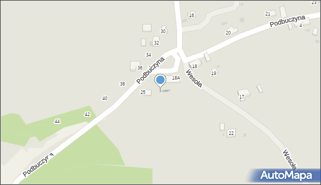 Trzebinia, Brzozowa, 27, mapa Trzebinia