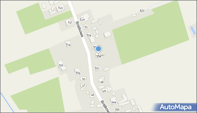 Tymienice, Bratkowa, 60, mapa Tymienice