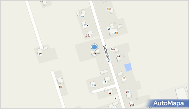 Wisła Wielka, Brzozowa, 15, mapa Wisła Wielka