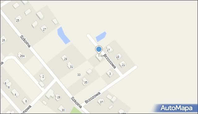 Wiślinka, Brzozowa, 7, mapa Wiślinka