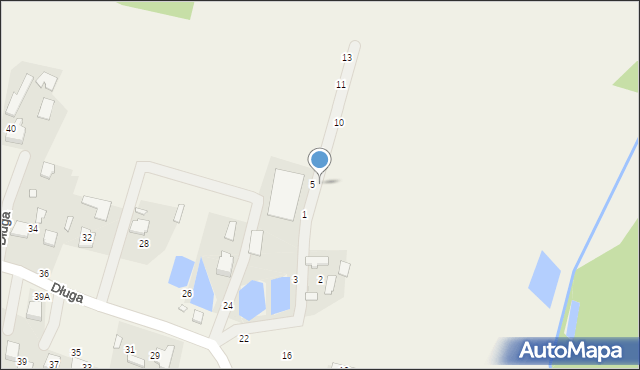 Wręczyca Mała, Brzozowa, 6, mapa Wręczyca Mała