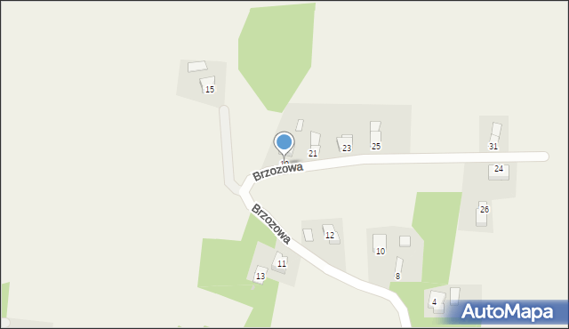 Wrocanka, Brzozowa, 19, mapa Wrocanka