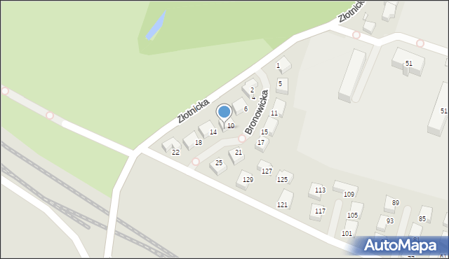 Wrocław, Bronowicka, 12, mapa Wrocławia