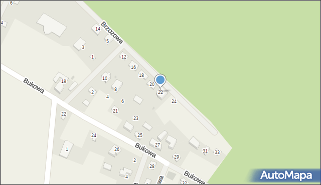 Zdroisko, Brzozowa, 22, mapa Zdroisko