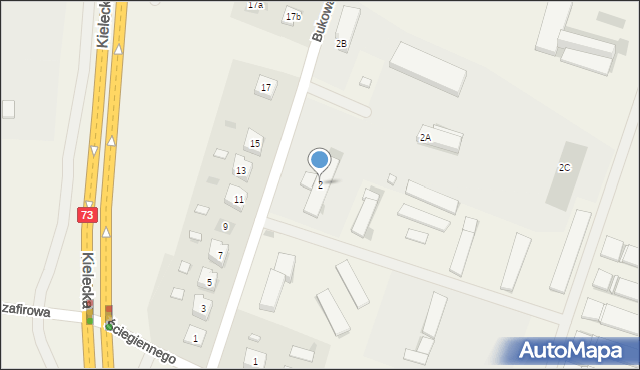 Bilcza, Bukowa, 2, mapa Bilcza