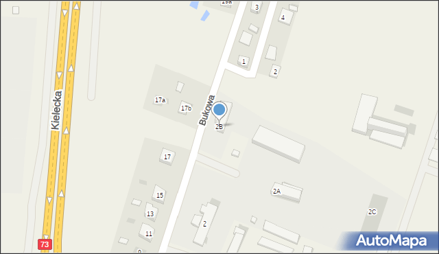 Bilcza, Bukowa, 2B, mapa Bilcza