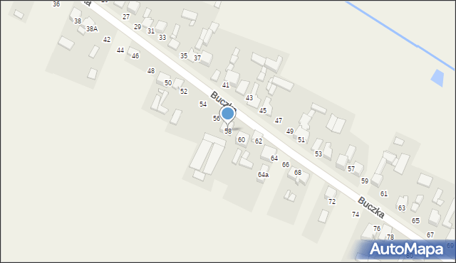 Boguchwałowice, Buczka, 58, mapa Boguchwałowice