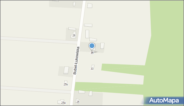 Bubel-Łukowiska, Bubel-Łukowiska, 35, mapa Bubel-Łukowiska
