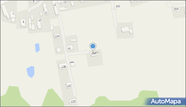 Buchałów, Buchałów, 16A, mapa Buchałów