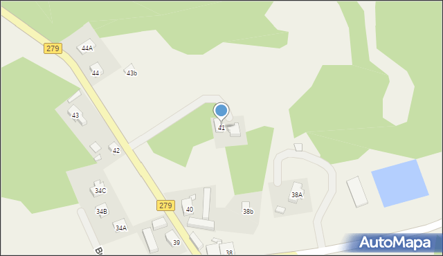 Buchałów, Buchałów, 41, mapa Buchałów