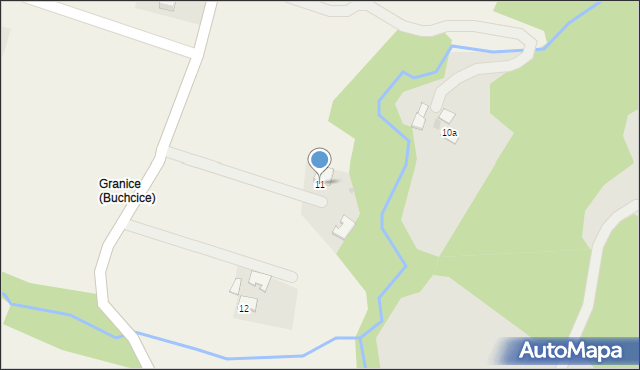 Buchcice, Buchcice, 11, mapa Buchcice