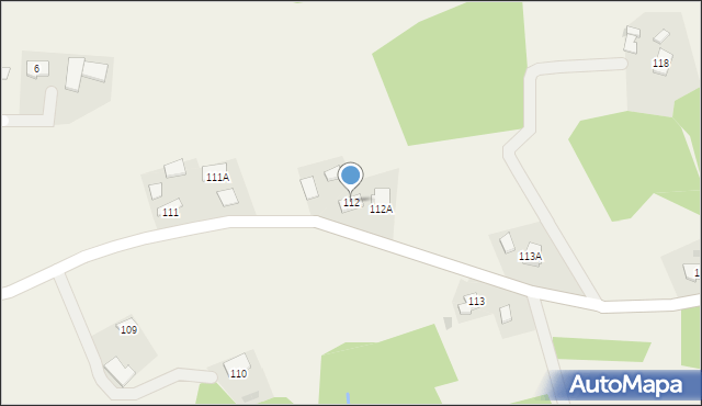 Buchcice, Buchcice, 112, mapa Buchcice