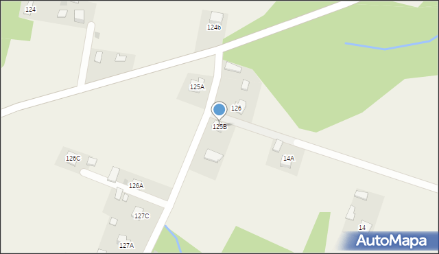 Buchcice, Buchcice, 125B, mapa Buchcice