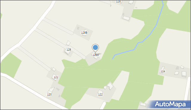 Buchcice, Buchcice, 128A, mapa Buchcice