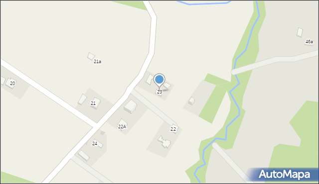 Buchcice, Buchcice, 23, mapa Buchcice