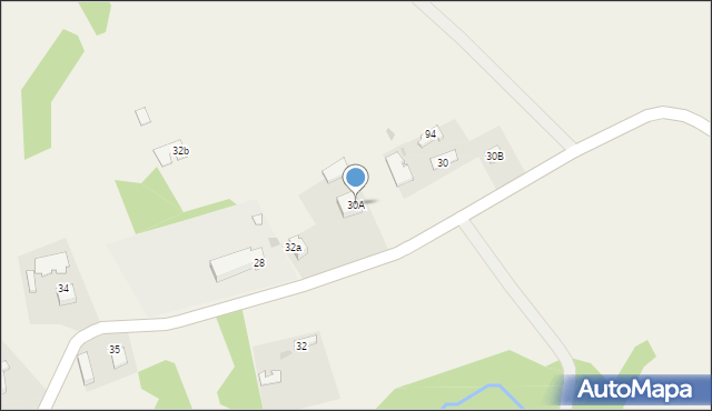 Buchcice, Buchcice, 30A, mapa Buchcice