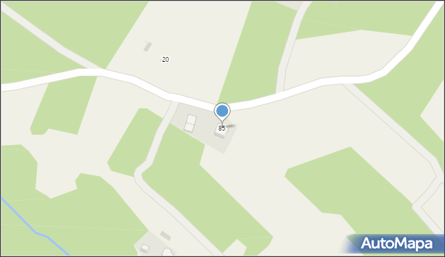 Buchcice, Buchcice, 85, mapa Buchcice