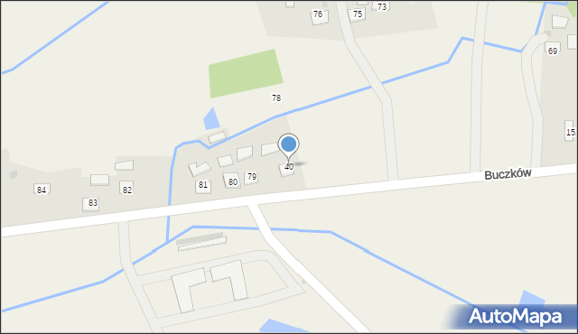 Buczków, Buczków, 40, mapa Buczków