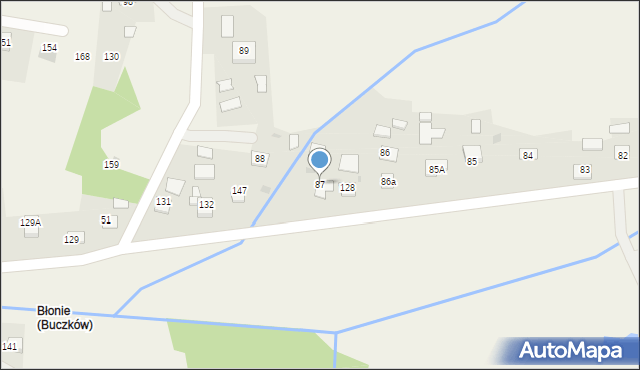 Buczków, Buczków, 87, mapa Buczków