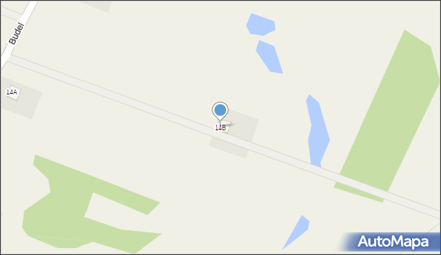 Budel, Budel, 14B, mapa Budel