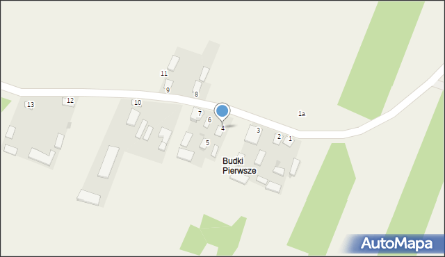 Budki, Budki, 4, mapa Budki