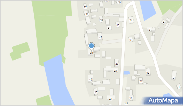 Budków, Budków, 43, mapa Budków