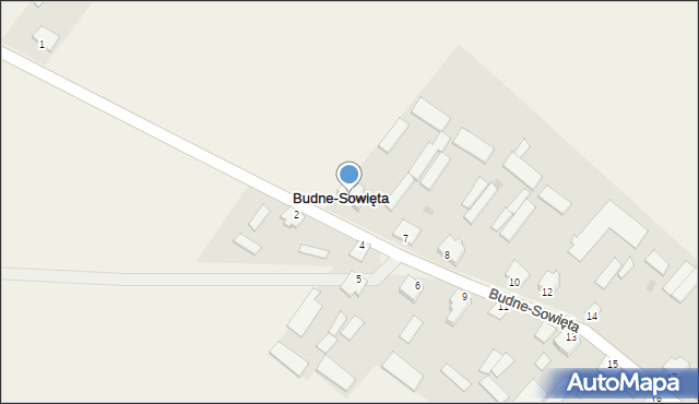 Budne-Sowięta, Budne-Sowięta, 3, mapa Budne-Sowięta