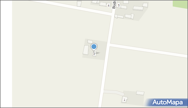 Budno, Budno, 2, mapa Budno