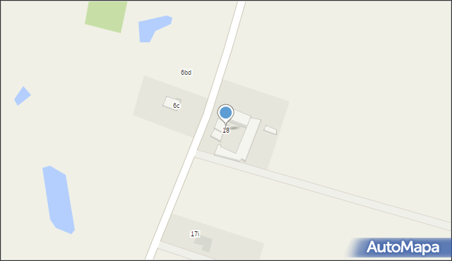 Budno, Budno, 18, mapa Budno