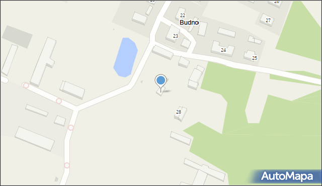 Budno, Budno, 29, mapa Budno