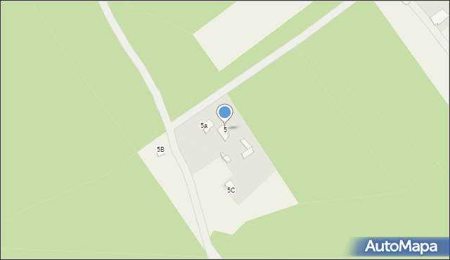Budwieć, Budwieć, 5, mapa Budwieć