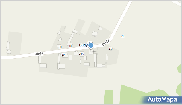Budy, Budy, 27, mapa Budy