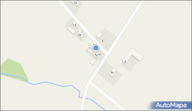 Budy, Budy, 7a, mapa Budy