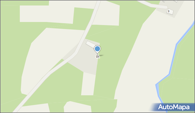 Budy, Budy, 9A, mapa Budy
