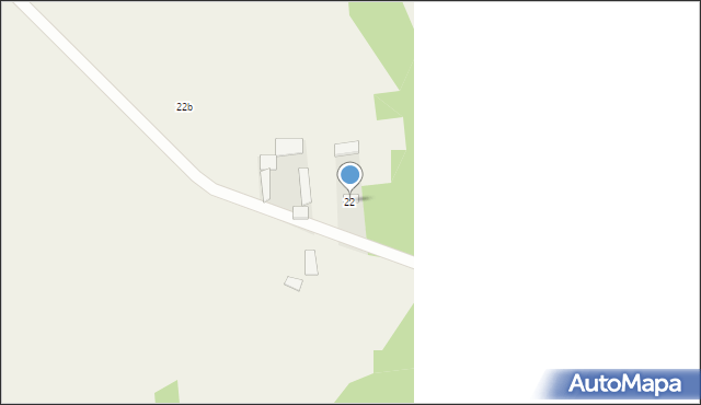 Budy Augustowskie, Budy Augustowskie, 22, mapa Budy Augustowskie