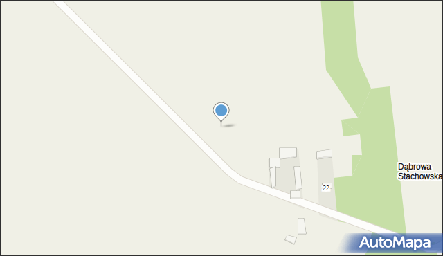 Budy Augustowskie, Budy Augustowskie, 22b, mapa Budy Augustowskie