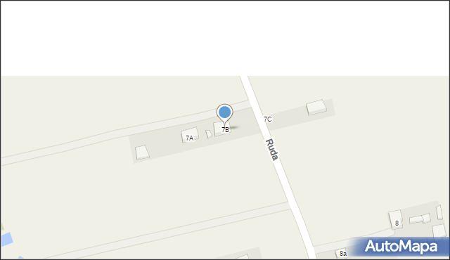 Budy Grabskie, Budy Grabskie, 7B, mapa Budy Grabskie