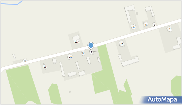 Budy-Kozłówka, Budy-Kozłówka, 8, mapa Budy-Kozłówka