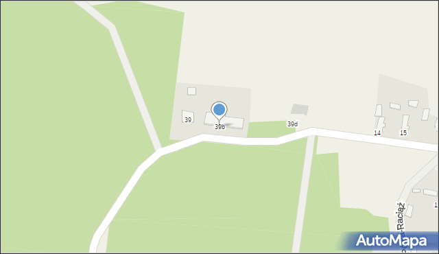 Budy Kraszewskie, Budy Kraszewskie, 39b, mapa Budy Kraszewskie