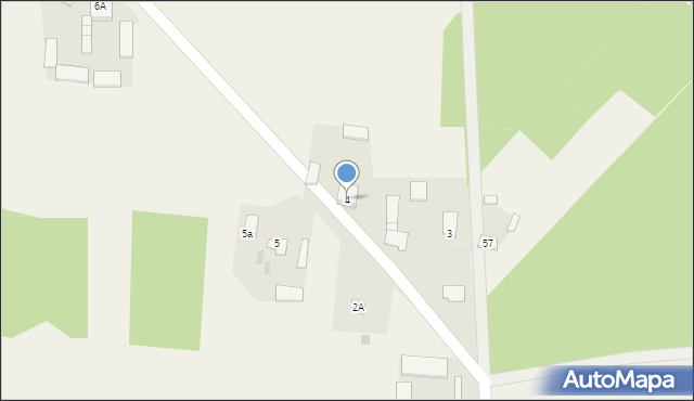 Budy Kraszewskie, Budy Kraszewskie, 4, mapa Budy Kraszewskie