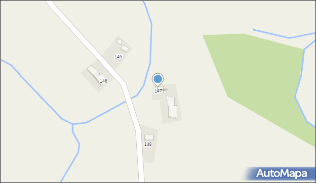 Budy Łańcuckie, Budy Łańcuckie, 147, mapa Budy Łańcuckie