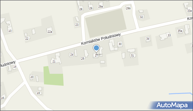 Budy Łańcuckie, Budy Łańcuckie, 27, mapa Budy Łańcuckie