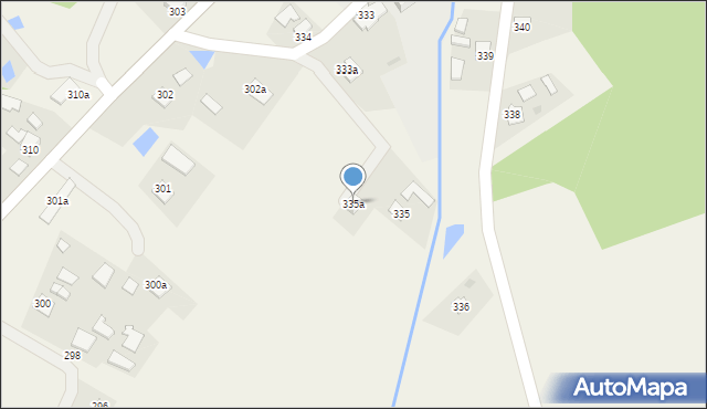 Budy Łańcuckie, Budy Łańcuckie, 335a, mapa Budy Łańcuckie