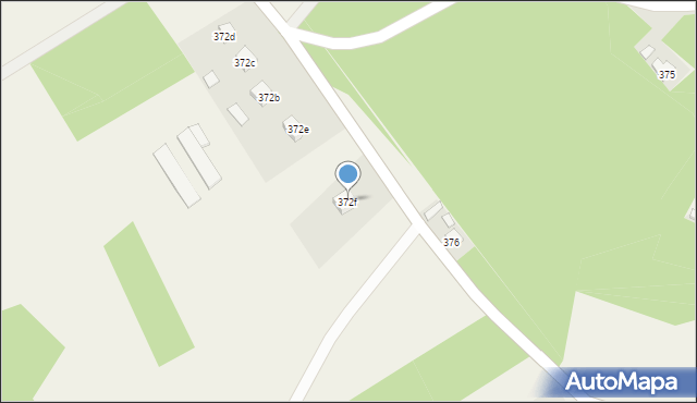 Budy Łańcuckie, Budy Łańcuckie, 372f, mapa Budy Łańcuckie