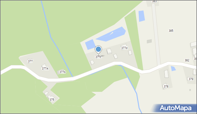 Budy Łańcuckie, Budy Łańcuckie, 377c, mapa Budy Łańcuckie