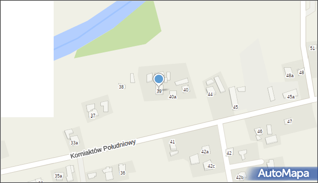 Budy Łańcuckie, Budy Łańcuckie, 39, mapa Budy Łańcuckie